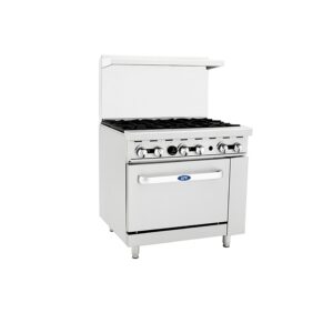 APV6QH - COCINA DE 6 QUEMADORES CON HORNO ESTÁNDAR