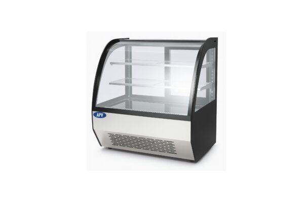APV800277 Urna Curva Refrigerada de Sobre Mesa APV800277 – URNA CURVA REFRIGERADA DE SOBRE MESA 110V/60HZ