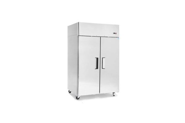 MBF8005 MBF8005 – CÁMARA VERTICAL 2 PUERTAS SÓLIDAS 43.2 PIES³ ACERO INOXIDABLE 304