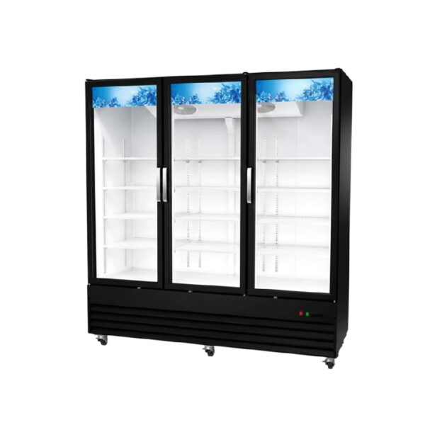 CÁMARA DE REFRIGERACIÓN VERTICAL EXHIBIDORA DE 3 PUERTAS DE VIDRIO ULTRA-PRO APV ECV800305