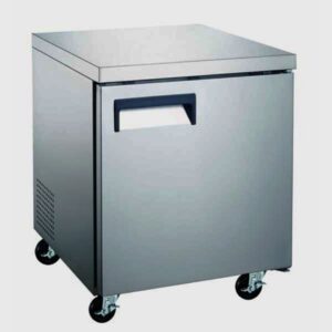 MESA REFRIGERADA BAJO MOSTRADOR EN ACERO INOX 1 PUERTA 69X75X90CM APV ECV800300