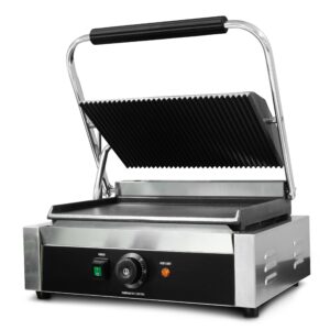 Plancha Sandwichera Panini Arriba - Lisa Abajo 110V 435 X 410 X 210MM