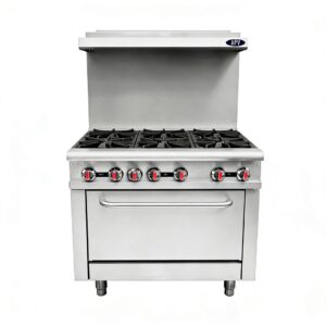 Cocina De 6 Quemadores Y Horno