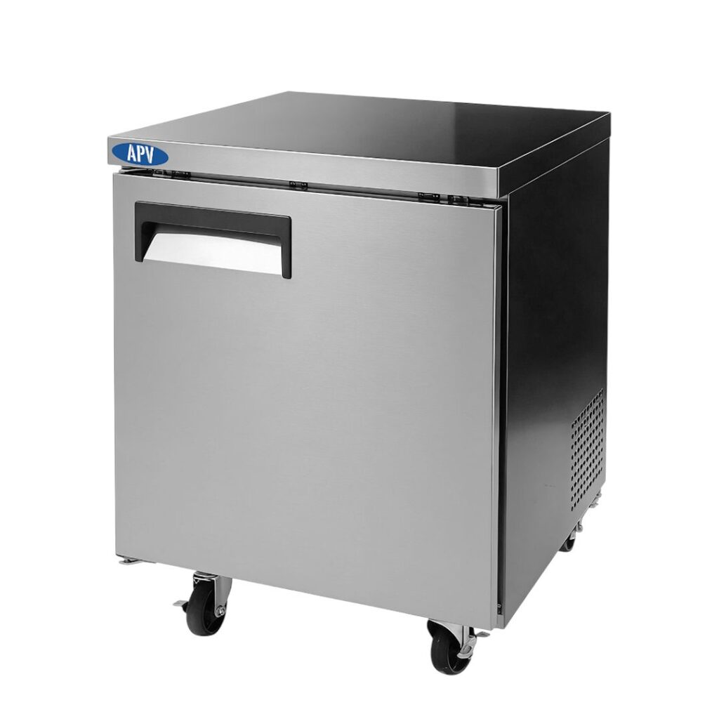 Mesa Refrigerada Lisa 68 CM Acero Inoxidable