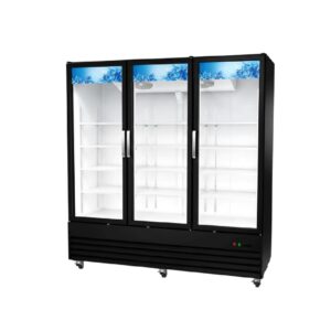 Cámara De Refrigeración Vertical Exhibidora De 3 Puertas De Vidrio